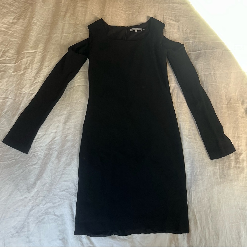 Helmut Lang black dress